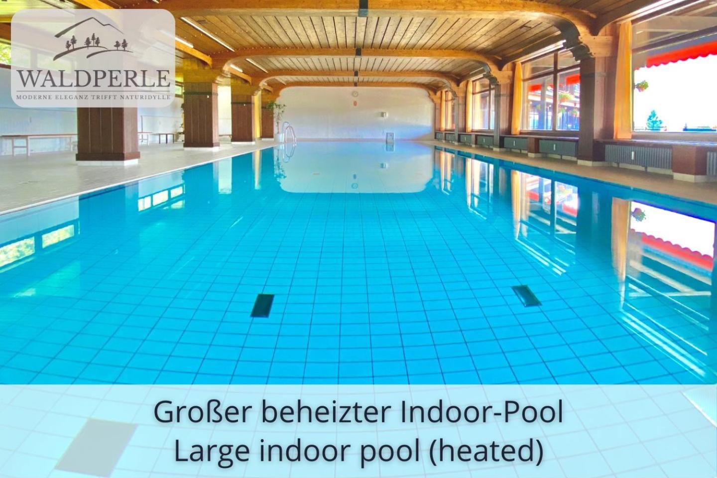 Auszeit Apartment Bellevue: Schwarzwald Panorama with Indoor Pool and Sauna Schonach im Schwarzwald Exterior photo