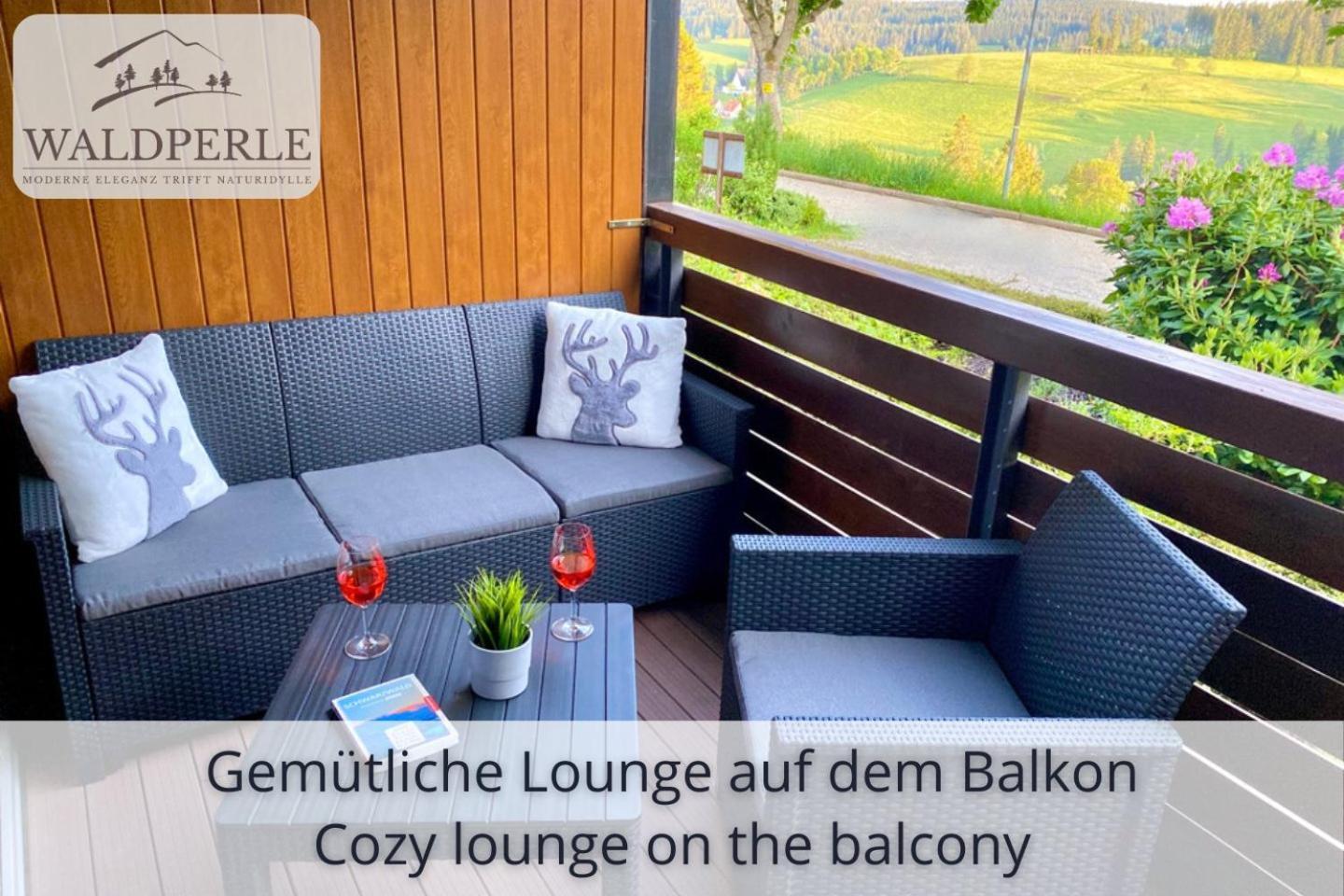 Auszeit Apartment Bellevue: Schwarzwald Panorama with Indoor Pool and Sauna Schonach im Schwarzwald Exterior photo